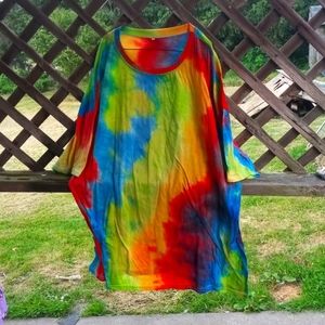 Women plus size [4x tie dye tshirt